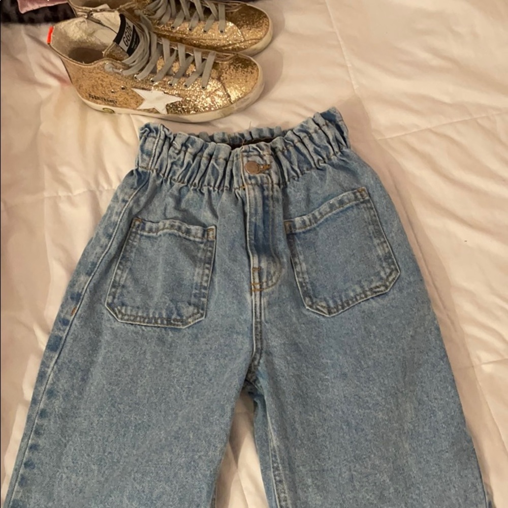 Paper bag jeans